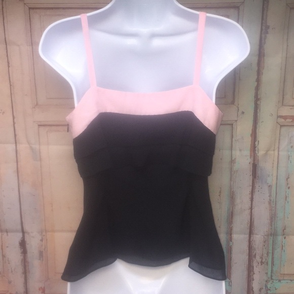 ❤️ ANN TAYLOR LOFT SpaghettiTop w/bow - Picture 2 of 5